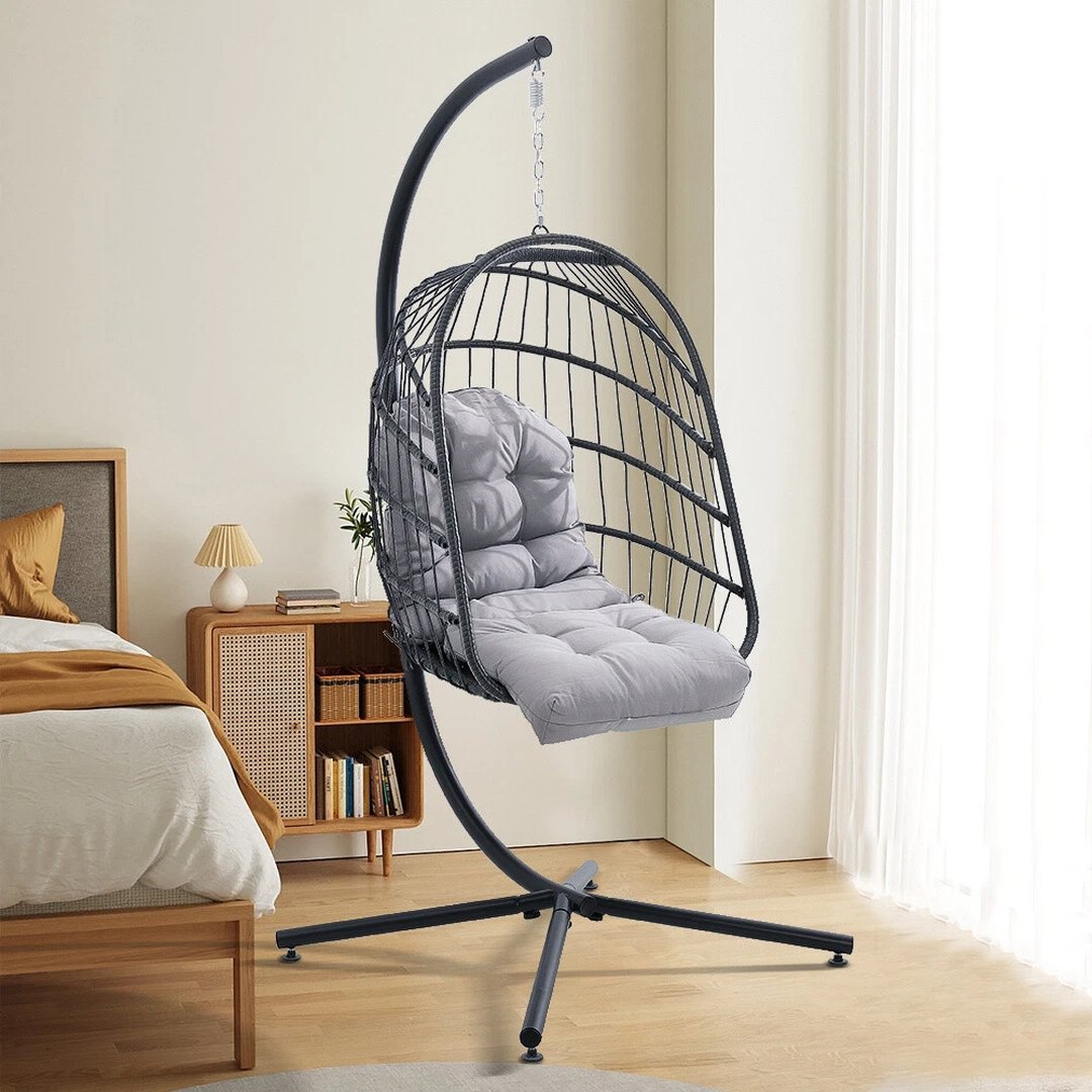 Light Grey 110*48*8cmChair Cushion Seat Pad