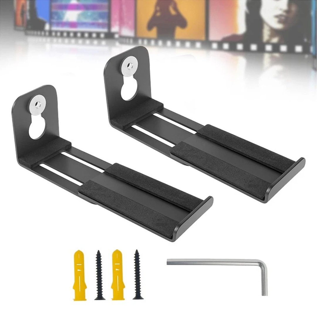 Soundbar Brackets with Sticky Anti-slip Strips
