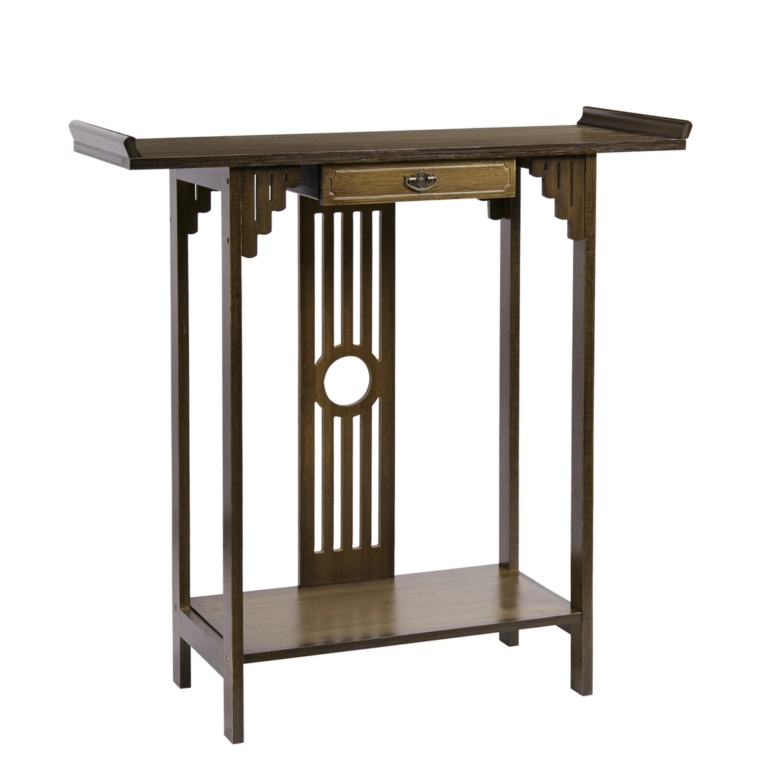 Console Table Hallway Entryway Side Table Accent Storage Shelf