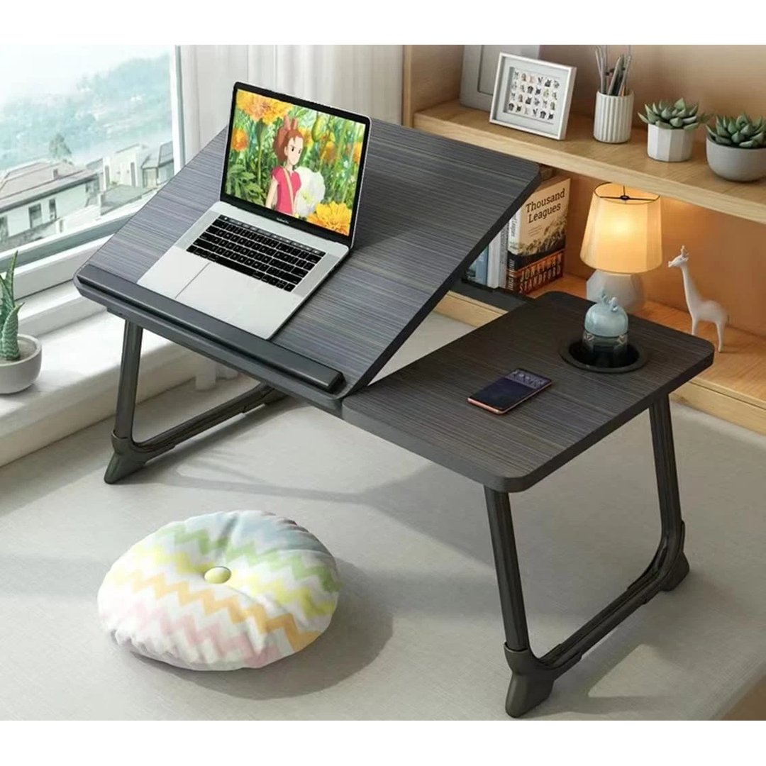 Folding Laptop Bed Table, Portable Computer Lap Desk