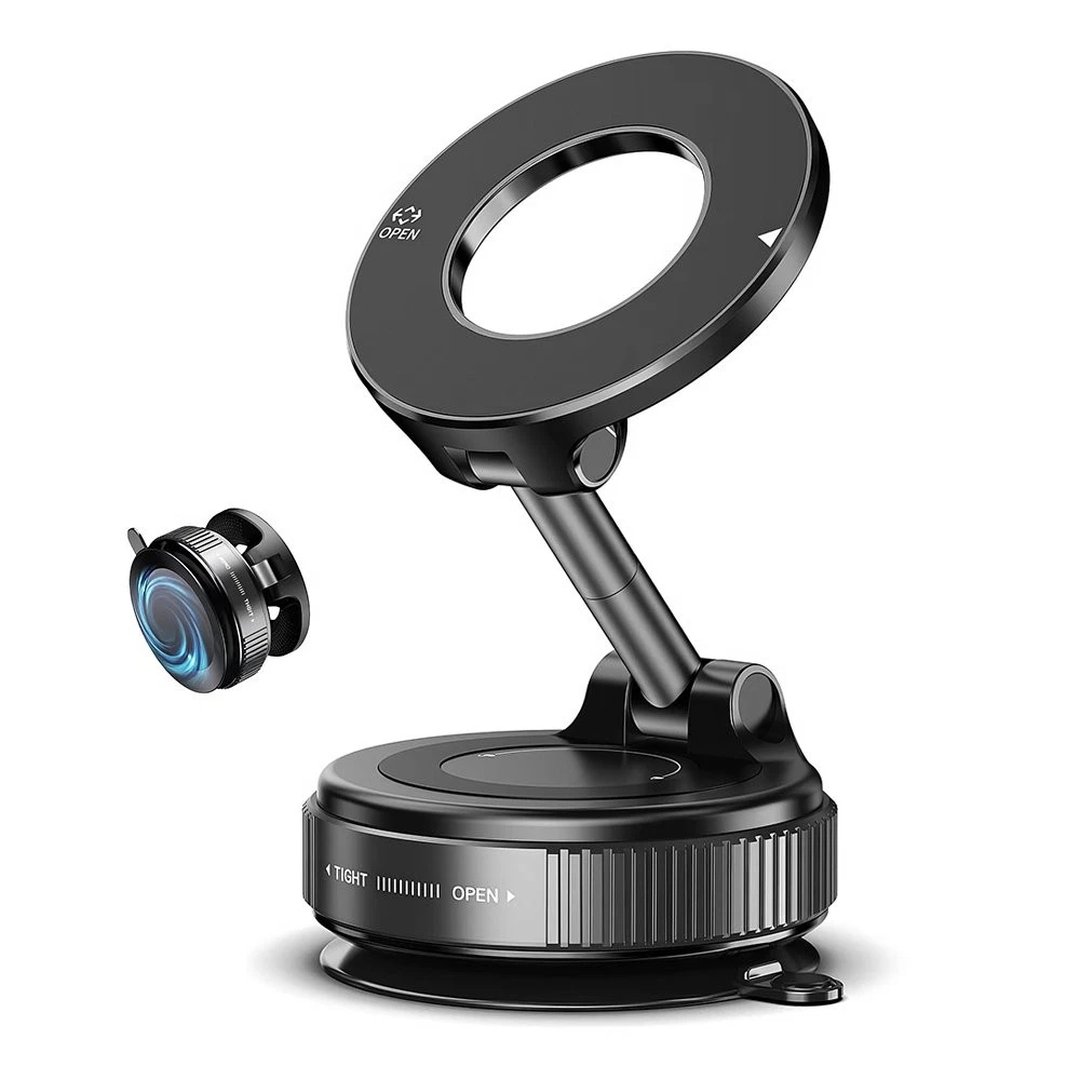 Magnetic Vacuum Suction Car Phone Holder