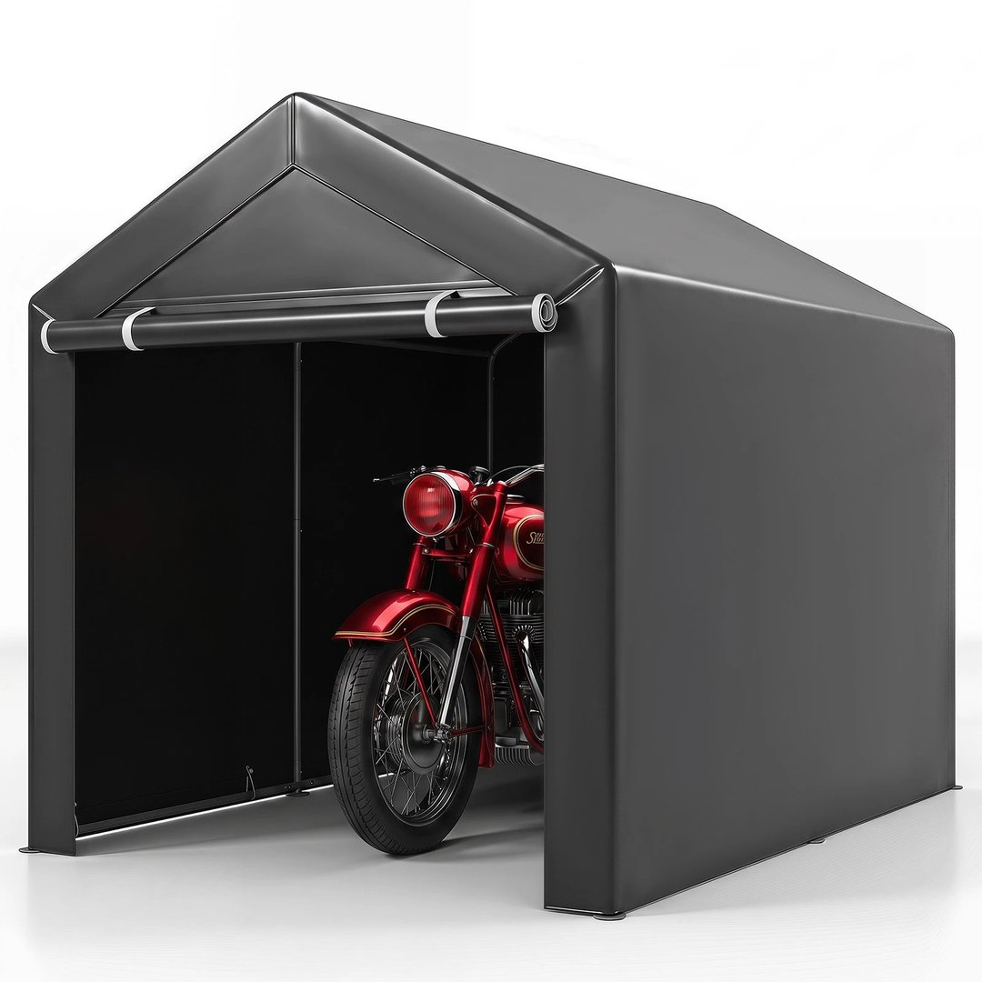 220x160CM Heavy Duty Outdoor Storage Carport Tent