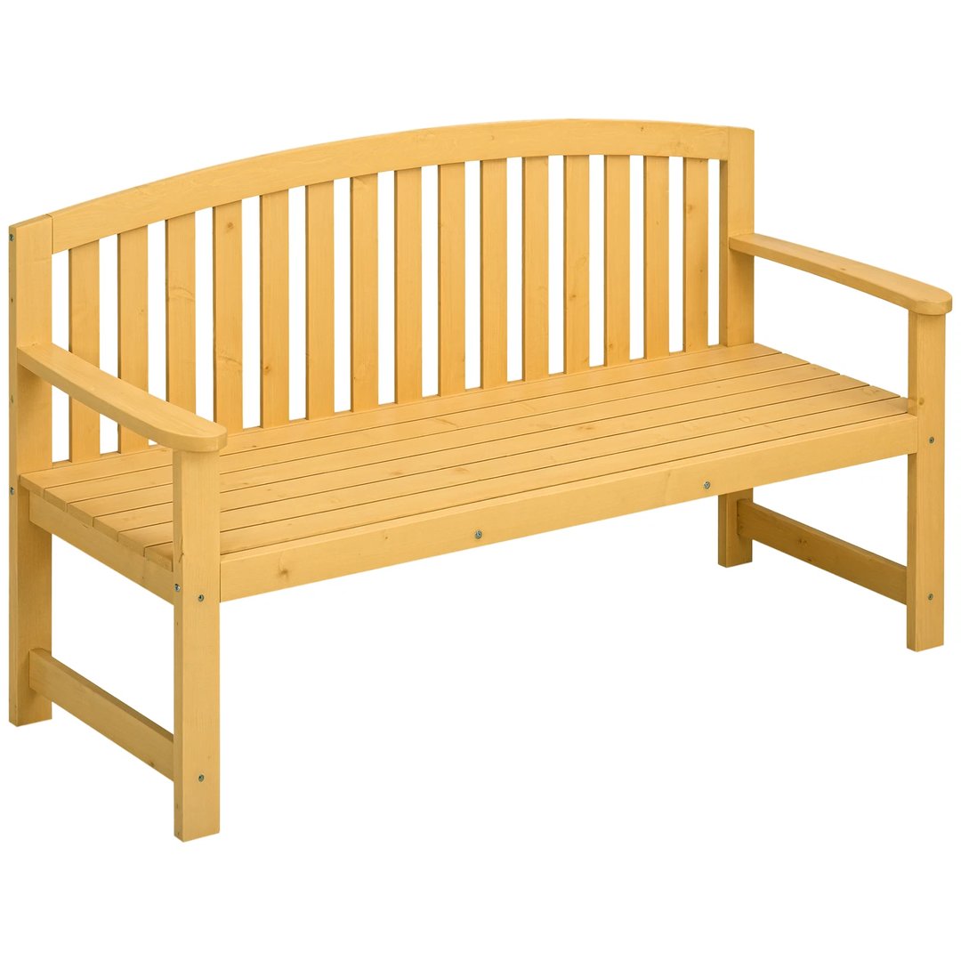 2 Person Garden Bench Wooden Outdoor Furniture