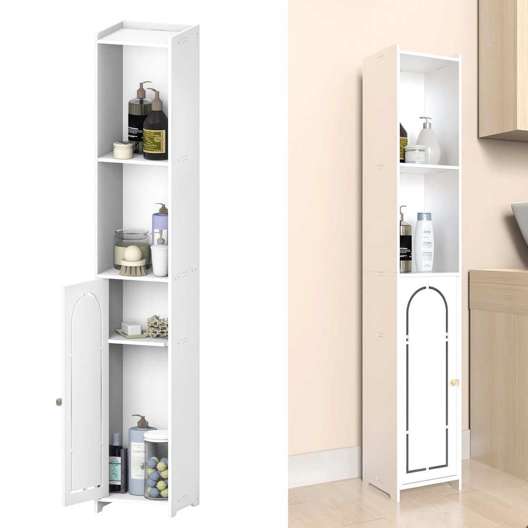 Modern Tall Bathroom Cabinet Storage