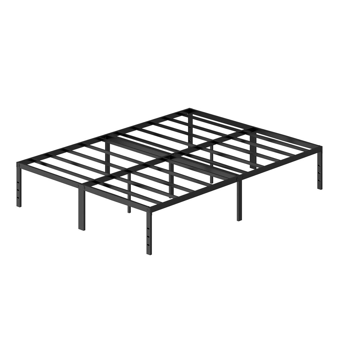 King – 200x150cm Strong Metal Bed Frame Stylish Bedroom