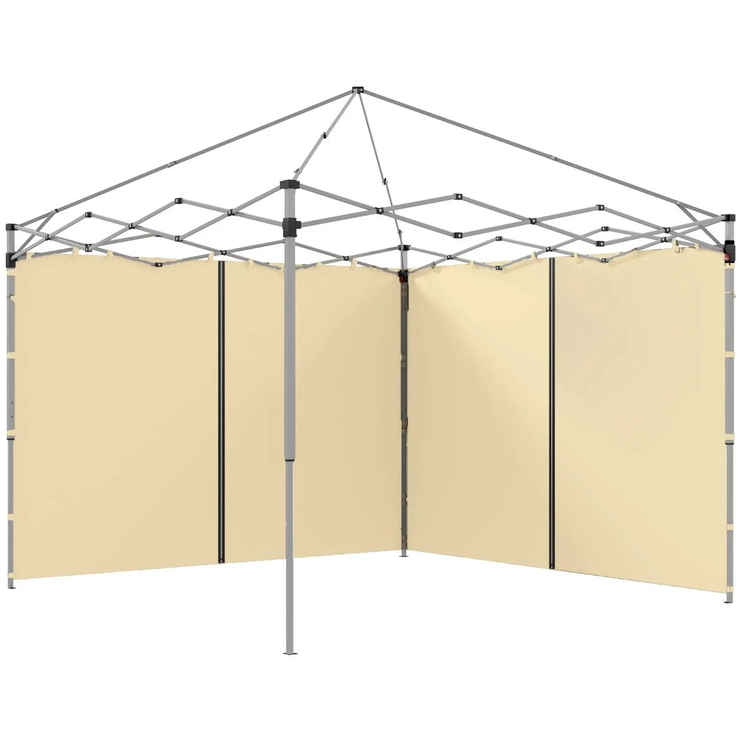 2 Pack Zipped Gazebo Side Panels