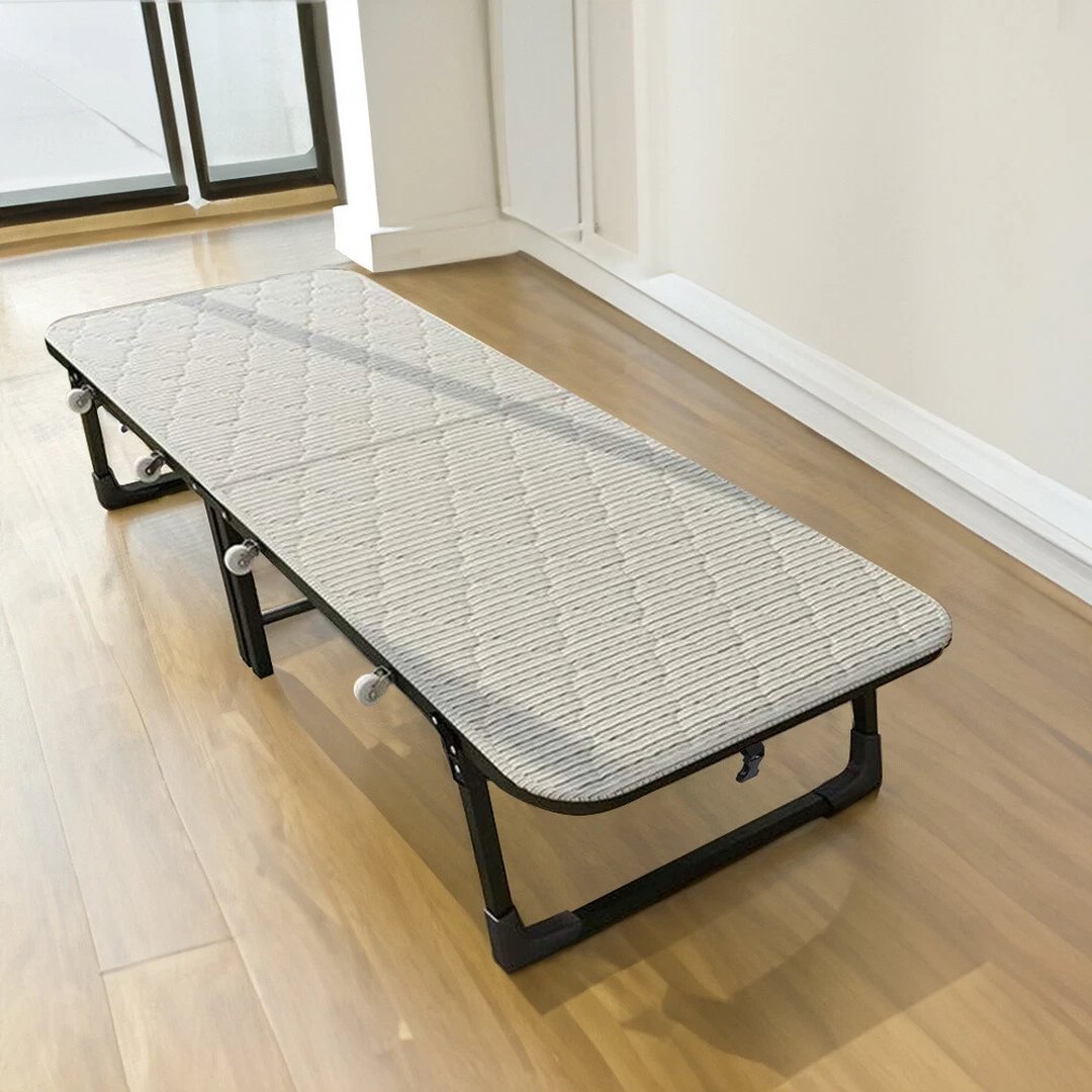 3FT Single Portable Folding Bed Frame for Guest Camping