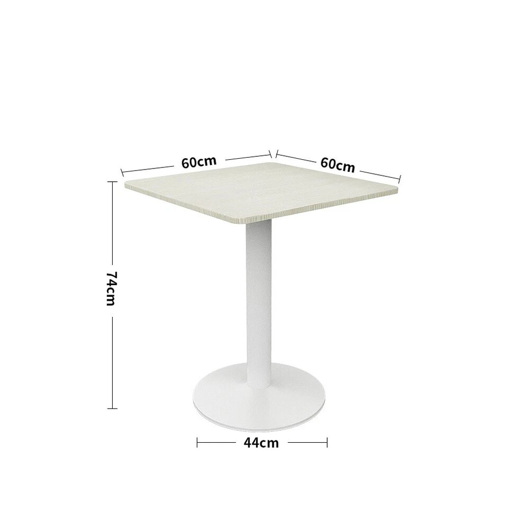 Beige Square Table- Coffee Breakfast Dining Table