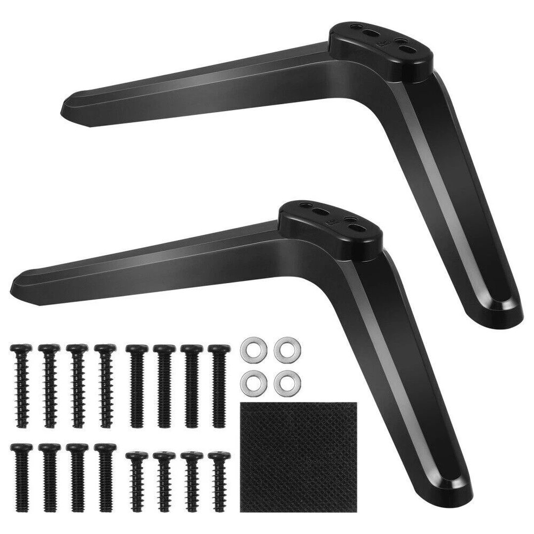 2Pcs Universal TV Stand Base Pedestal Legs Mount