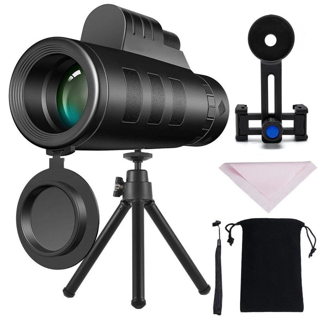 80X100 Super High Power Portable Monocular Telescope Binoculars