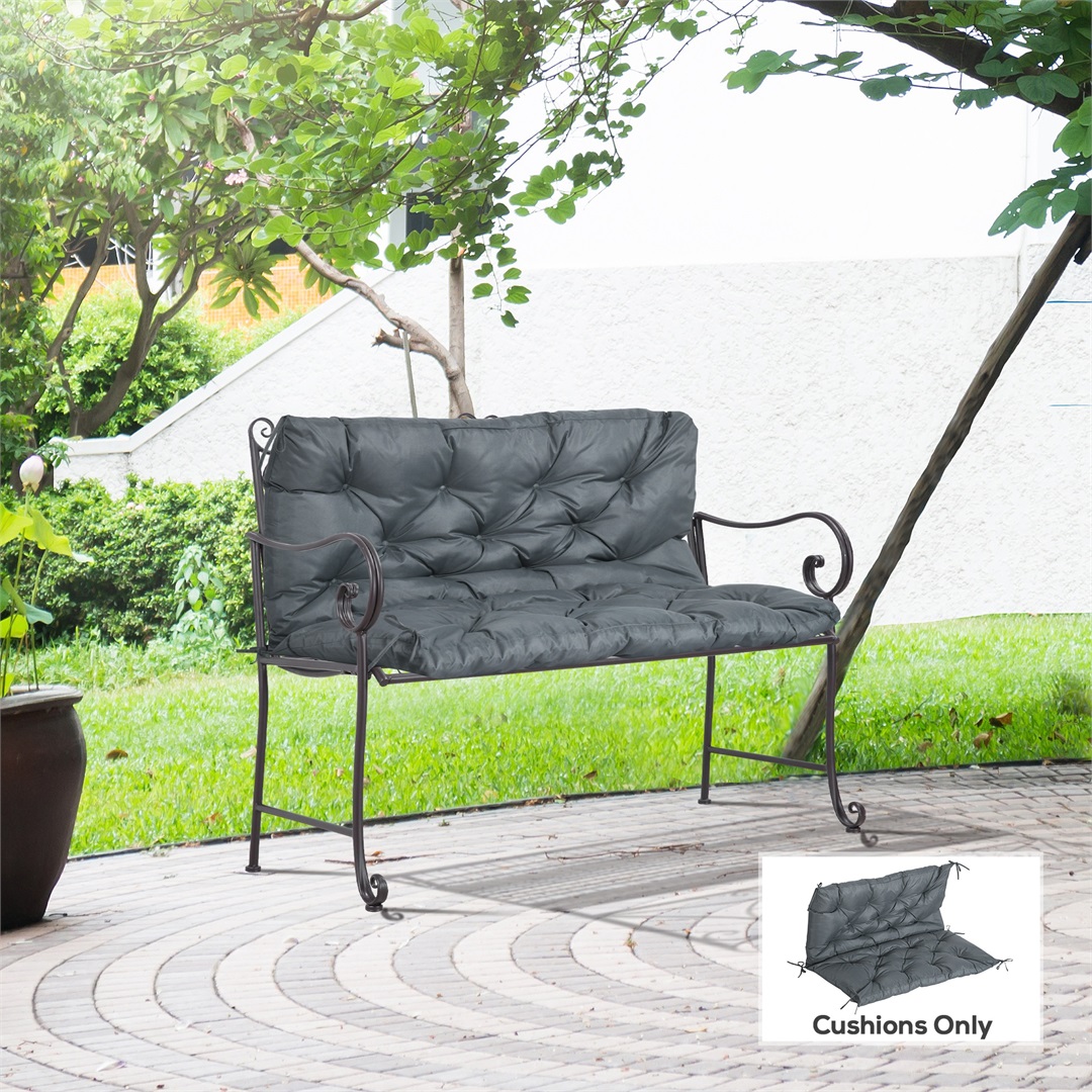 2 Seater-Bench Cushion Swing Chair Seat Pad