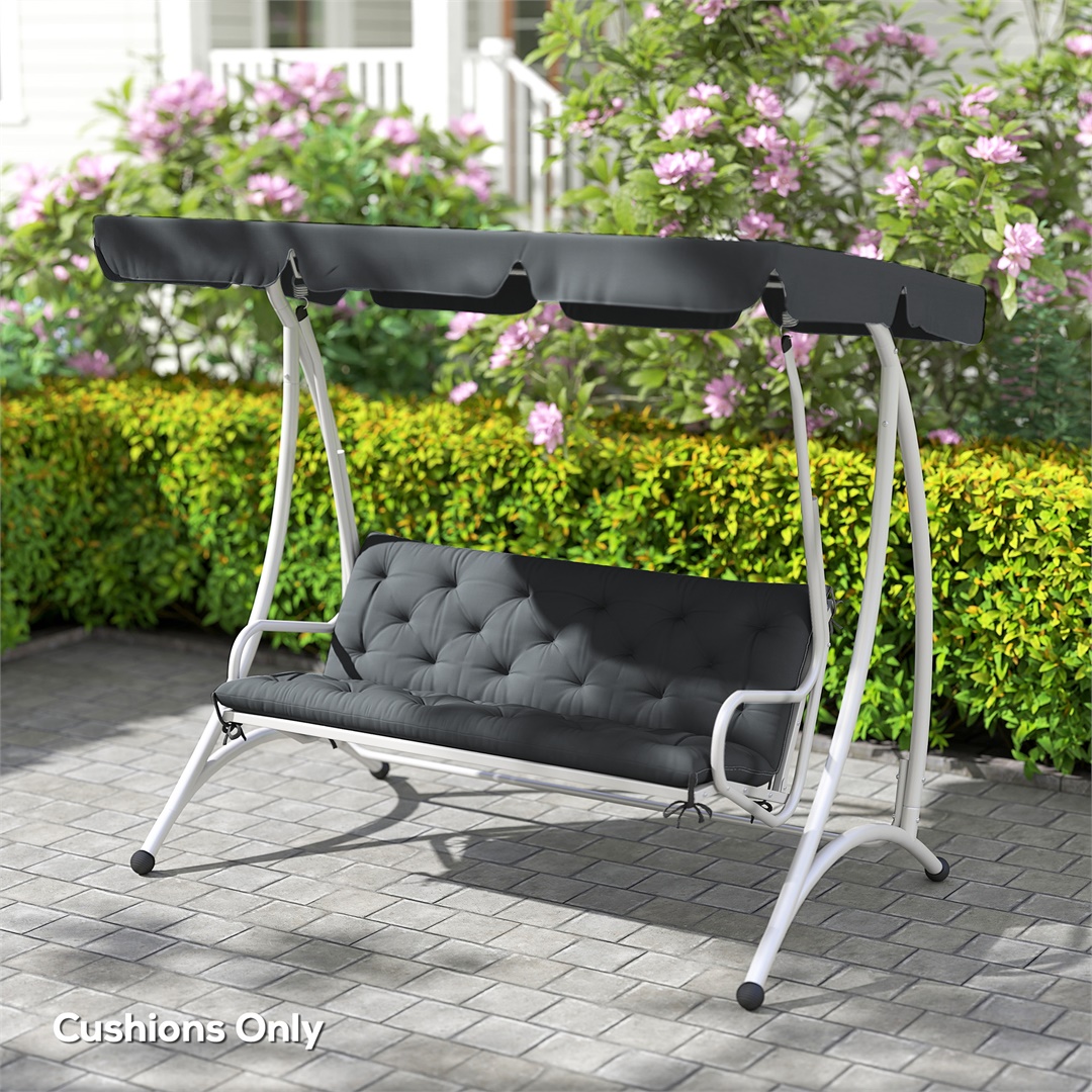 3 Seater-Bench Cushion Swing Chair Seat Pad