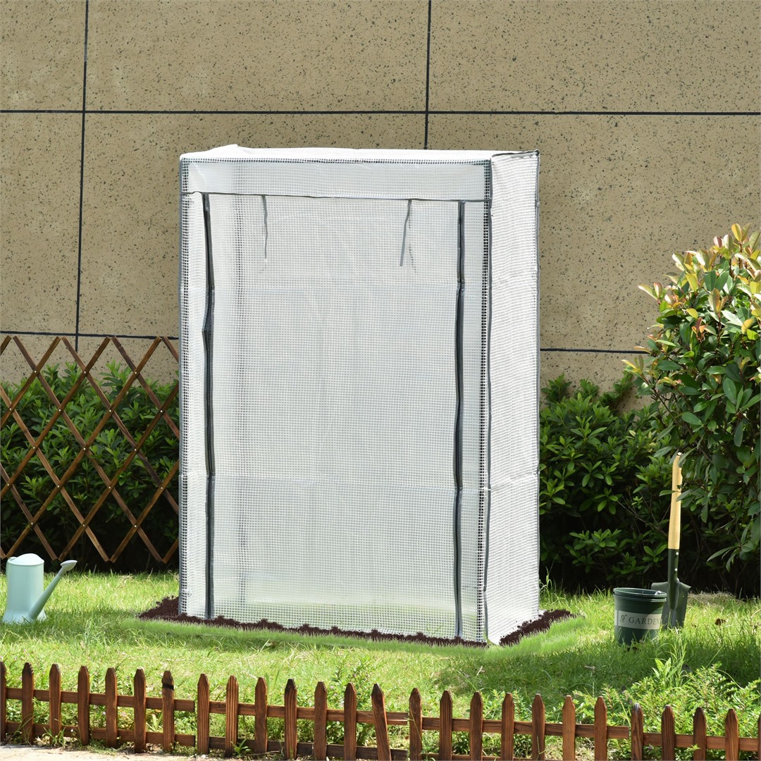 White-100x50x150cm Greenhouse