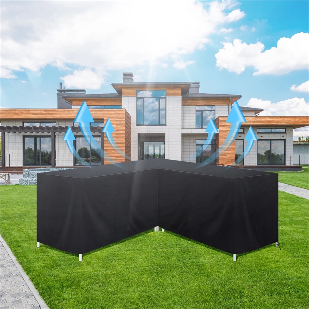 L-Shaped Garden Furniture Cover Waterproof
