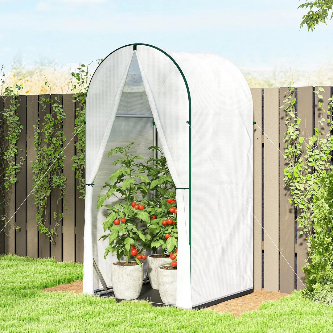 Small Greenhouse with PE Base
