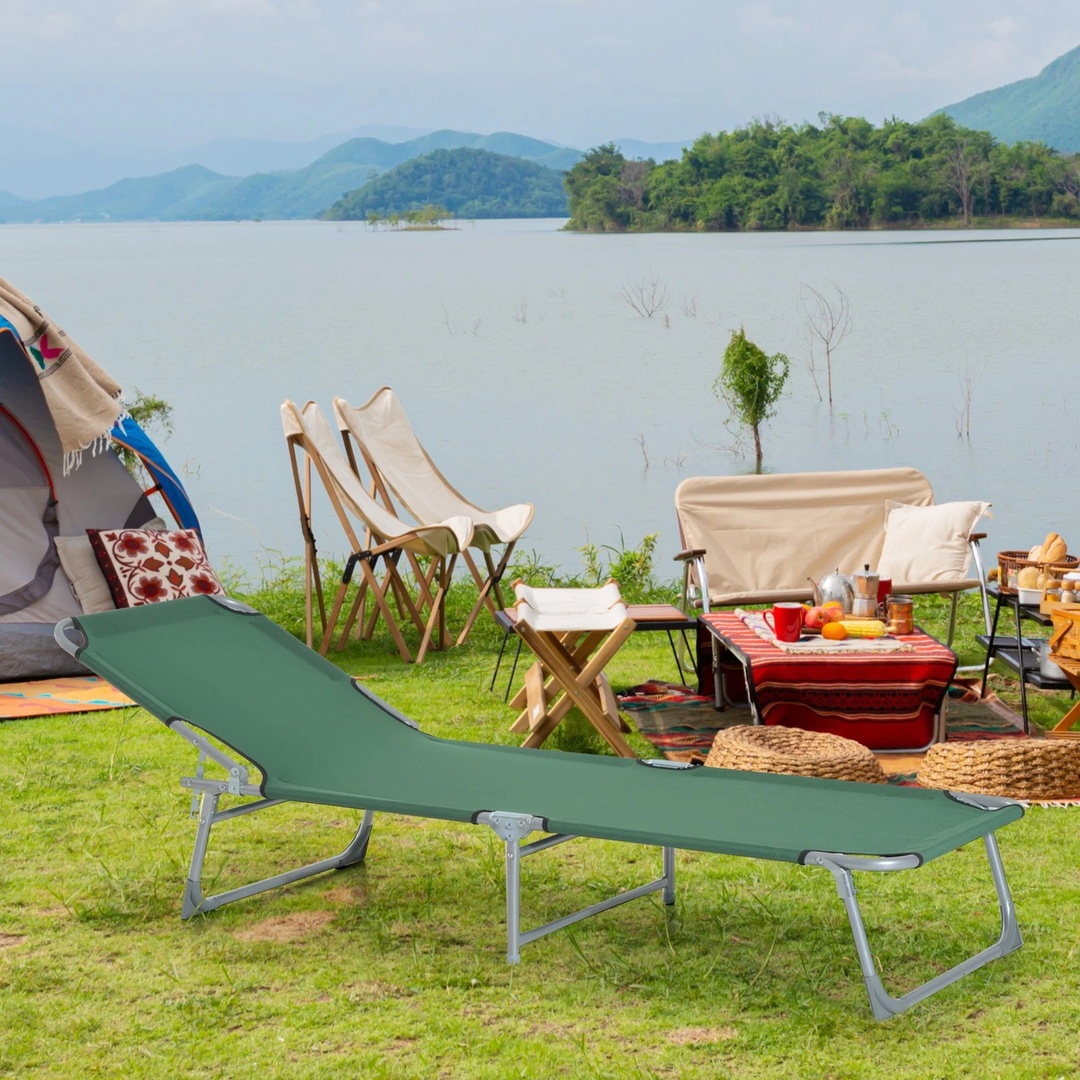 Sun Lounger Portable Folding Chair