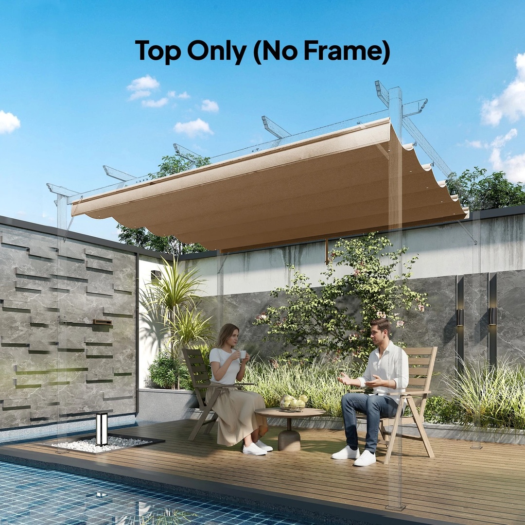 2.55x2.5 m Pergola Cover Replacement