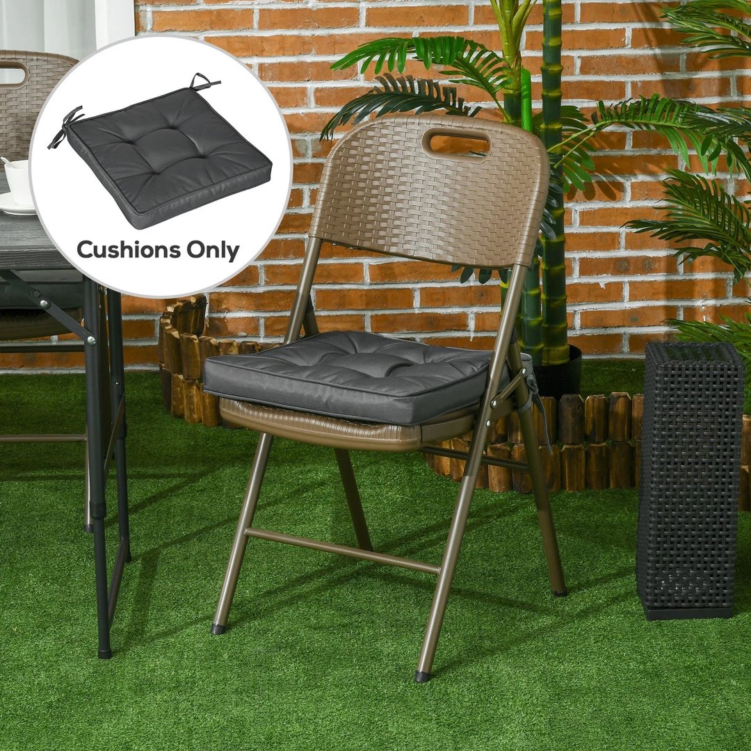 42 x 42cm Replacement Garden Seat Cushion Pad