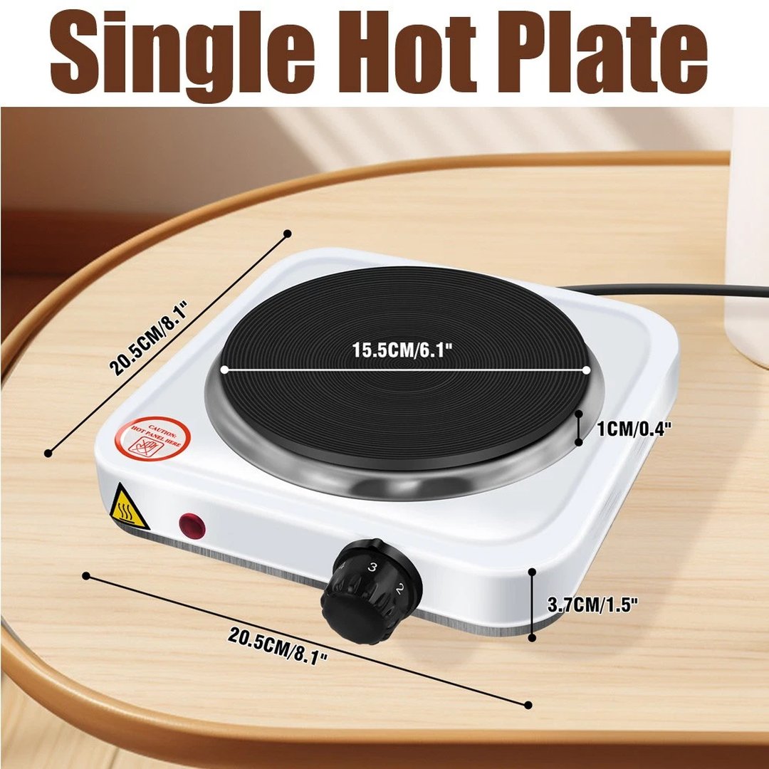 Single Hot Plate Portable Electric Table Top Hot Plate Cooker