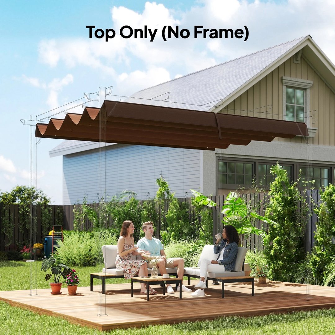 2.86 x 2.45 m Pergola Cover Replacement